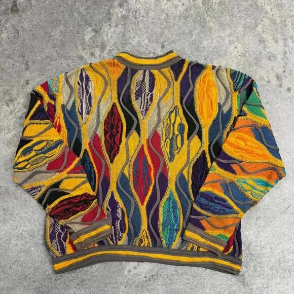 Vintage Coogi Australia Mercerised Cotton Knit Sweater